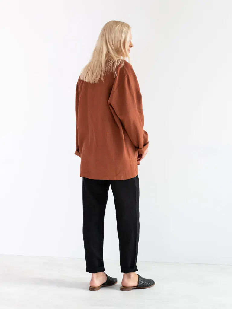 PRE-ORDER Selby Linen Jacket by Love And Confuse Love & Confuse