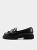 PRE-ORDER Vegan Chunky Black Grape Leather Loafers by Bohema Bohema