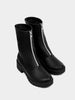 PRE-ORDER Vegan Cyber Boots Black cactus leather ankle boots by Bohema Bohema