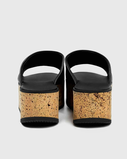 PRE-ORDER Vegan Grapes Leather Geigi Flatforms Sandals by Bohema Bohema