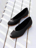 PRE-ORDER Vegan Pumps Black ballerinas made of Pinatex by Bohema Bohema