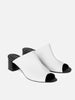 PRE-ORDER Vegan Uptown White Nopal cactus leather sandals by Bohema Bohema