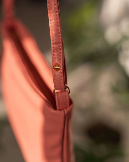 Paz - Apple Leather Crossbody Vegan Bag Velvet Heartbeat
