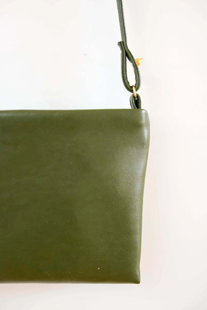 Paz - Cactus Leather Crossbody Vegan Bag Velvet Heartbeat