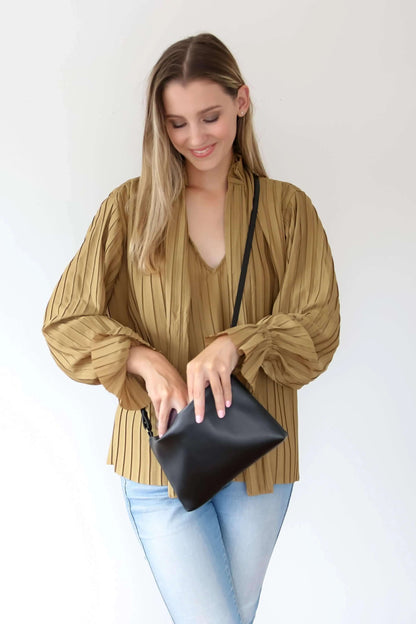 Paz - Cactus Leather Crossbody Vegan Bag Velvet Heartbeat
