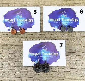 Project Triceratops - ethical earrings Project Triceratops