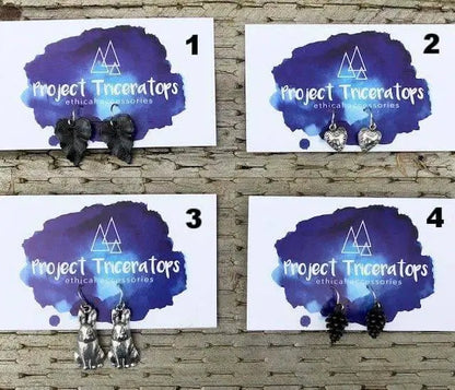 Project Triceratops - ethical earrings Project Triceratops