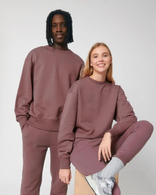 Relax crew neck organic sweatshirt by Stanley Stella Earth Positive