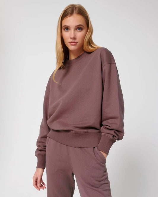 Relax crew neck organic sweatshirt by Stanley Stella Earth Positive