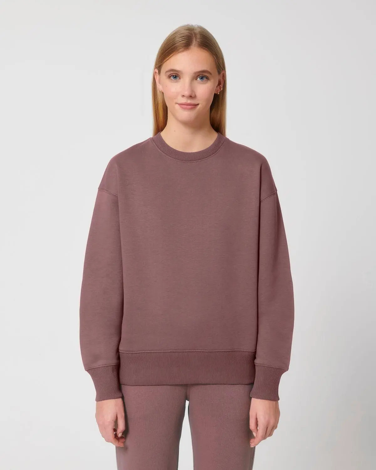 Relax crew neck organic sweatshirt by Stanley Stella Earth Positive