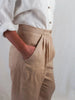 Tapered Linen Pants by Vikki Trims Vikki Trims