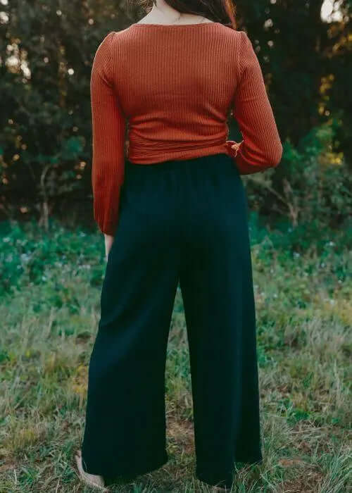 The Lost Tencel Pant Navy by Tasi Travels Tasi Travels