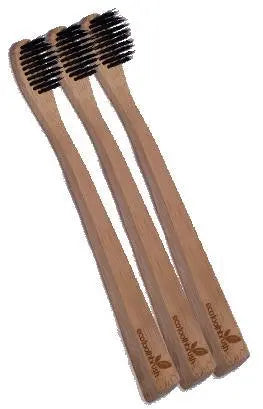Toothbrush - bamboo charcoal fibre bristles Eco Toothbrush