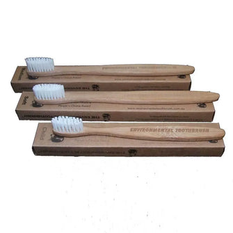 Toothbrush - bamboo fibre bristles The Environmental Toothbrush