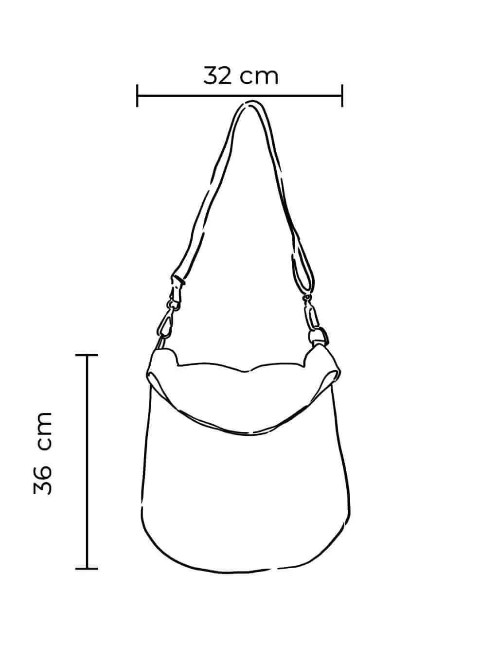 Upcycled vegan messenger bag - Stone Numon