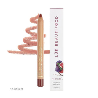 Vegan Lipstick Crayon in Fig Brûlée Lük Beautyfood