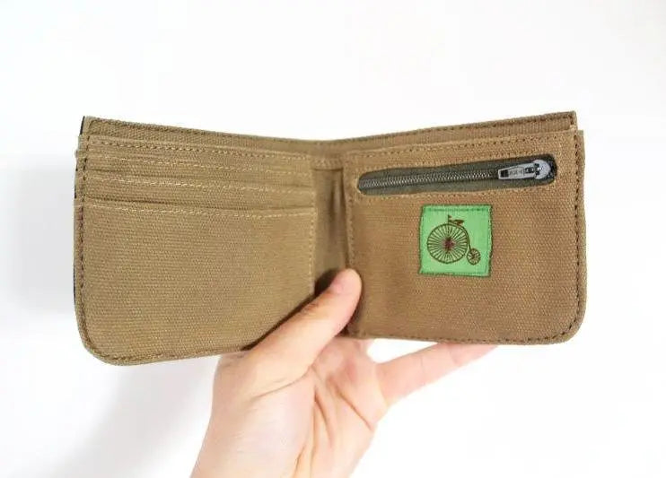 Vegan upcycled petite wallet Upcycled Byron Bay