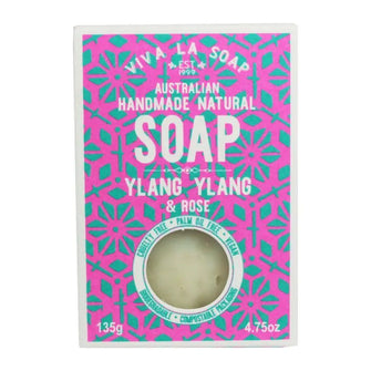 Ylang Ylang Rose Natural Soap 135gm Viva la body